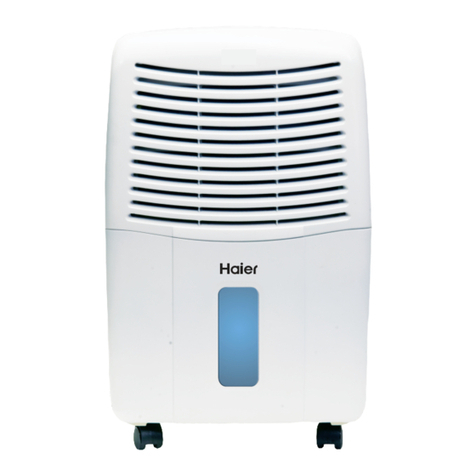 Haier DE45EM User manual