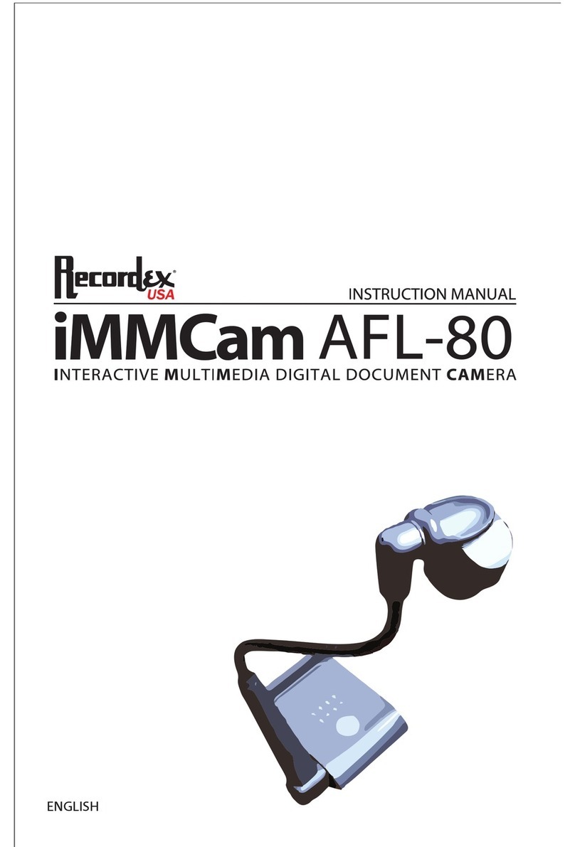 Recordex iMMCam AFL-80 User manual