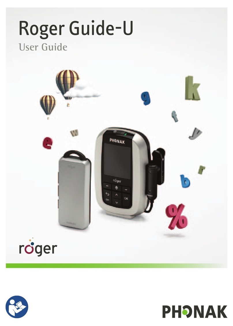 Phonak roger guide-u User manual