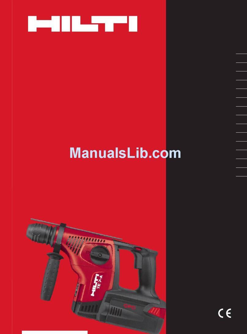 Hilti TE 7-A User manual