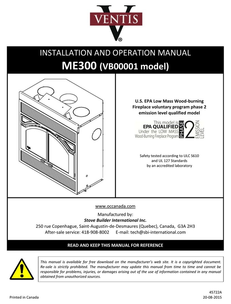 Ventis ME300 Installation and operation manual Ventis ME300 Installation and operation manual