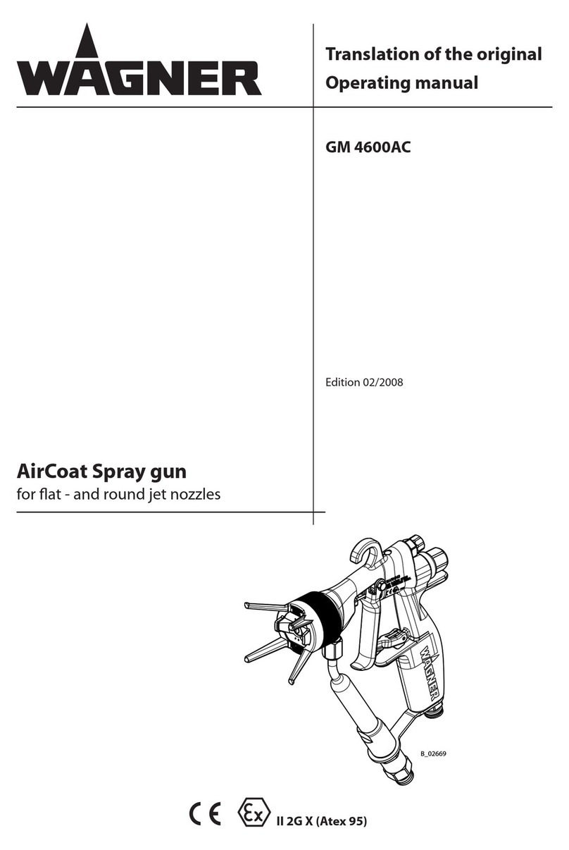 WAGNER GM 4600AC operating instructions