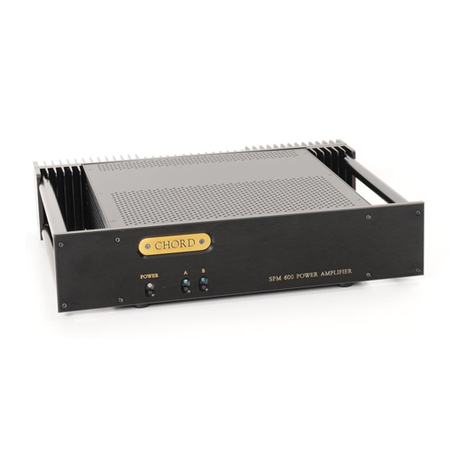 Chord SPM 600 User manual