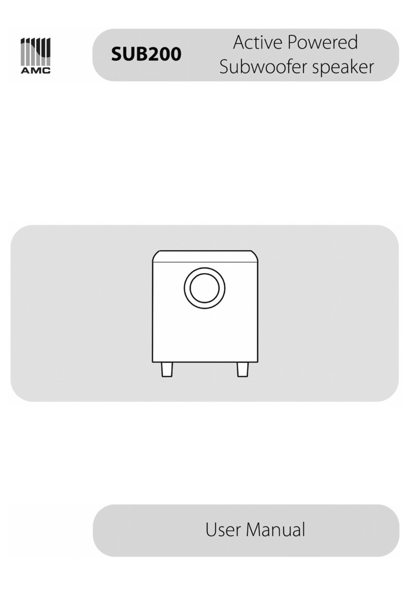 AMC SUB200 User manual