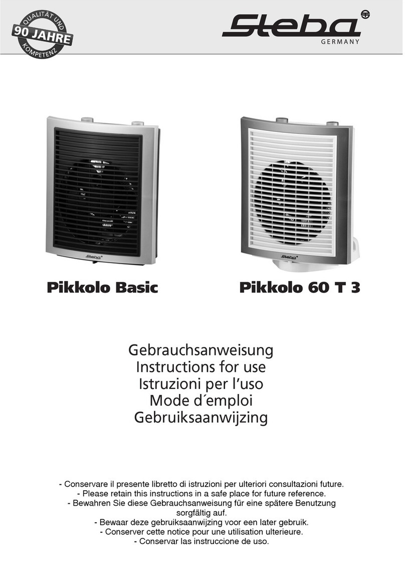 Steba Pikkolo Basic User manual