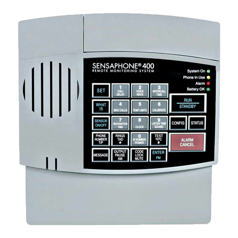 Sensaphone 400 user manual