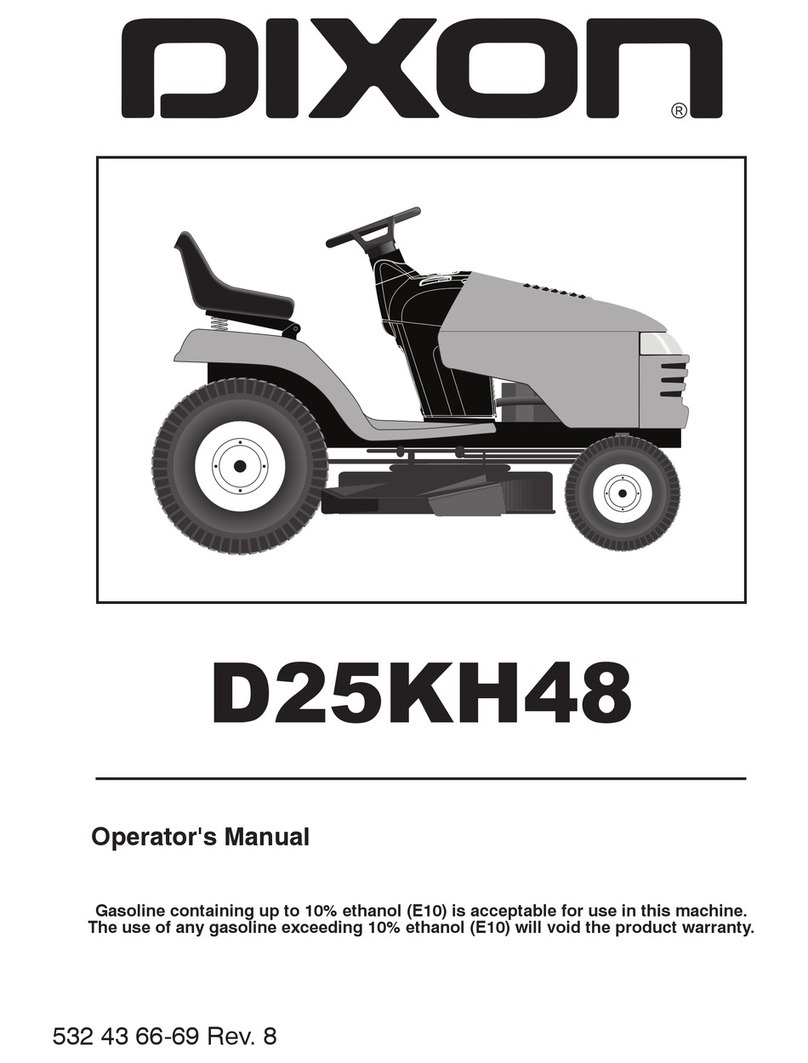 Dixon D25KH48 Operator's manual