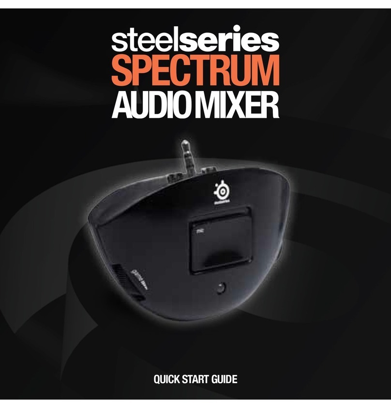 SteelSeries Spectrum quick start guide