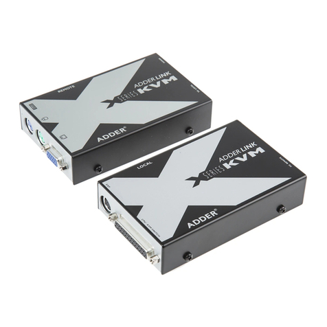ADDER X-KVM/P Quick start guide