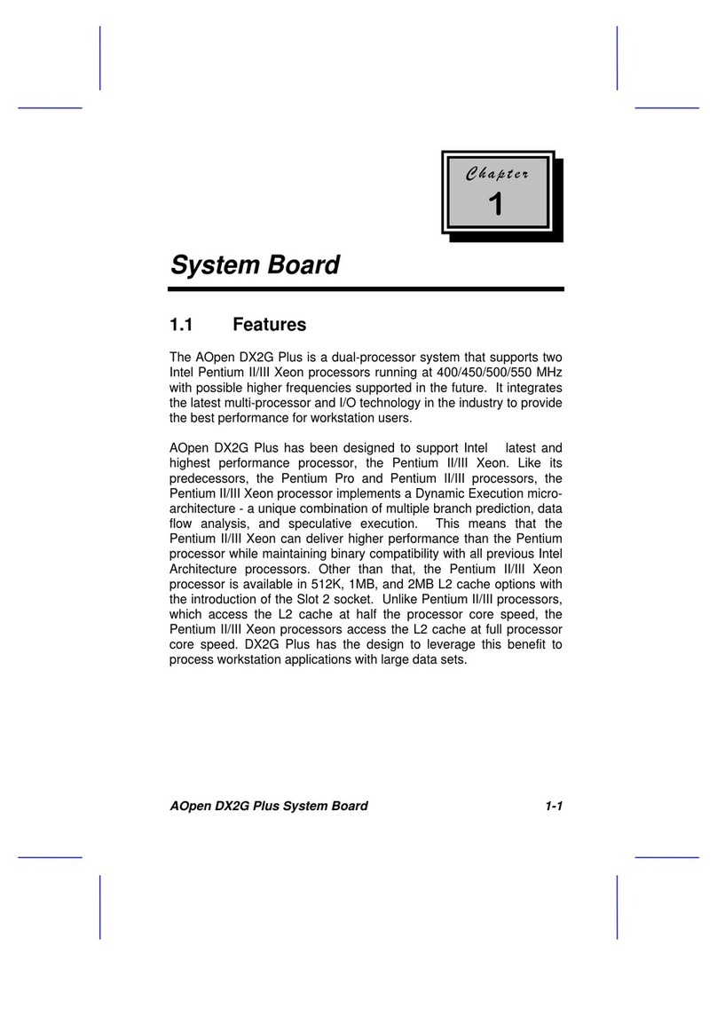 AOpen DX2G Plus User manual