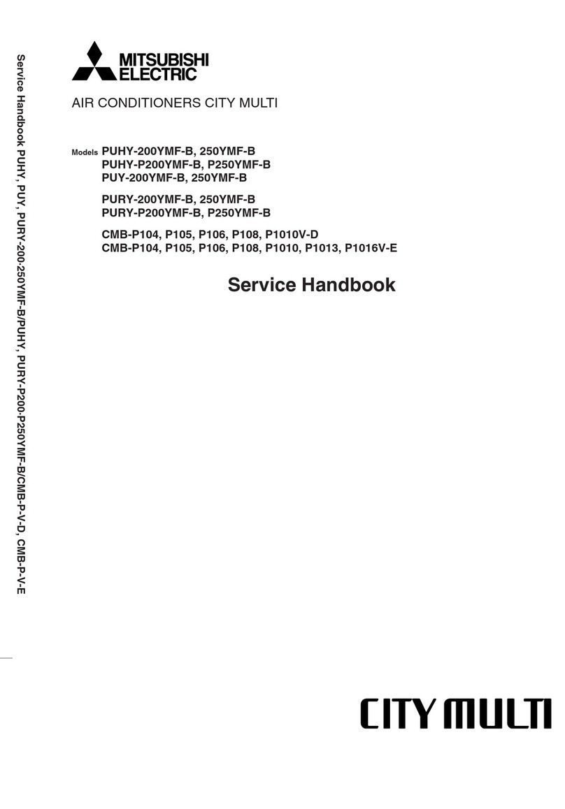 Mitsubishi Electric PUHY-200YMF-B How to use