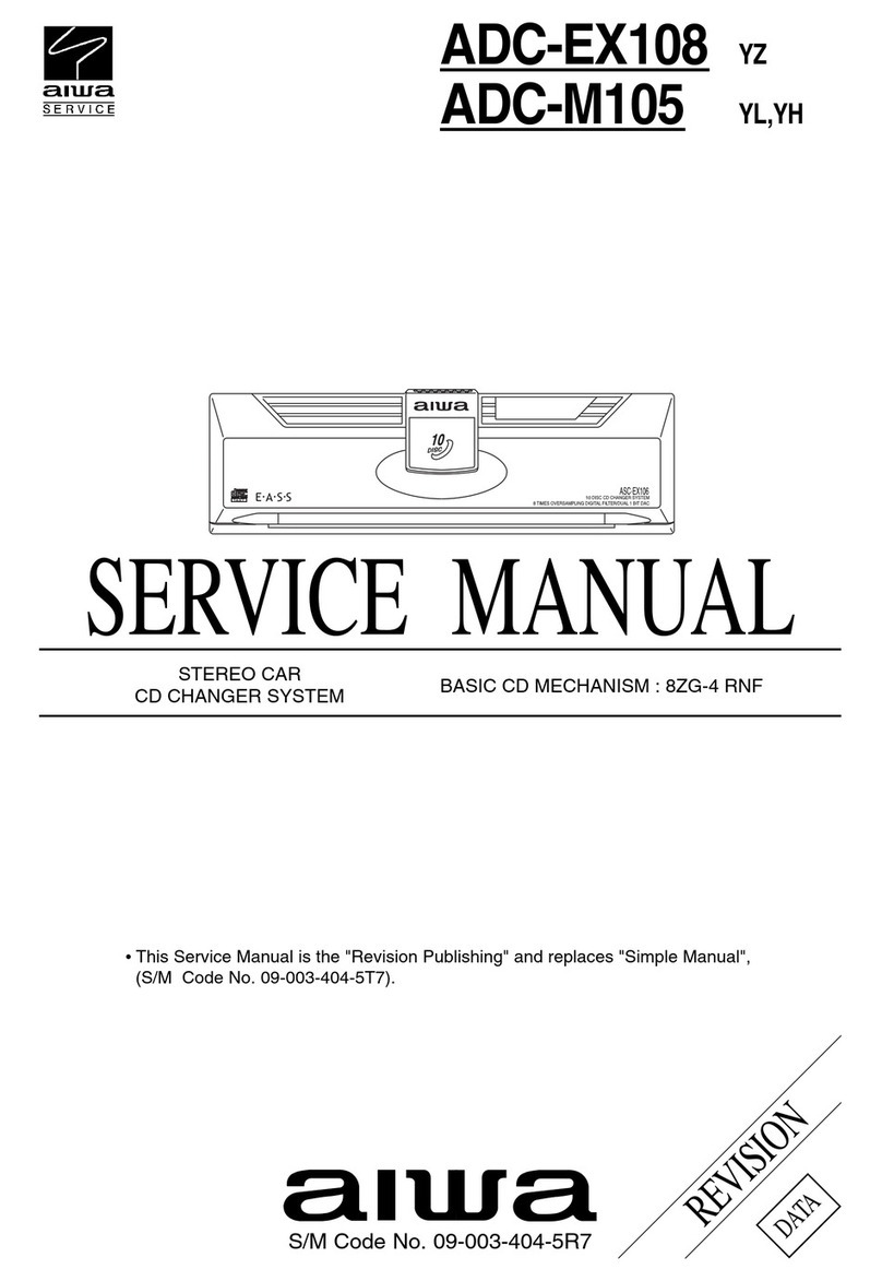 Aiwa ADC-EX108 User manual