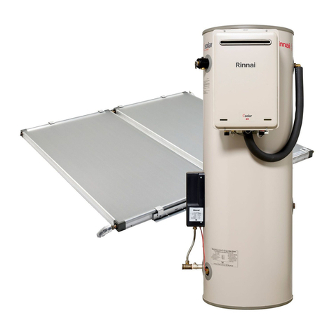 Rinnai PRESTIGE Operation & installation manual