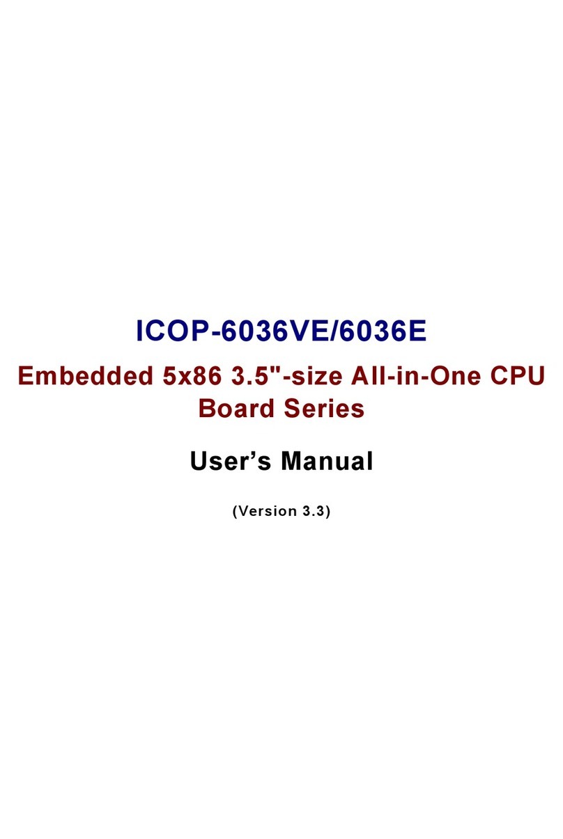 ICOP Technology ICOP-6036E user manual
