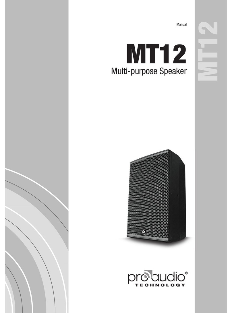 ProAudio MT12 manual ProAudio MT12 manual
