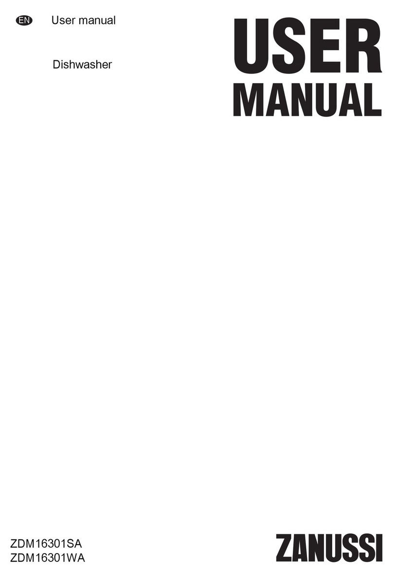 Zanussi ZDM16301SA user manual