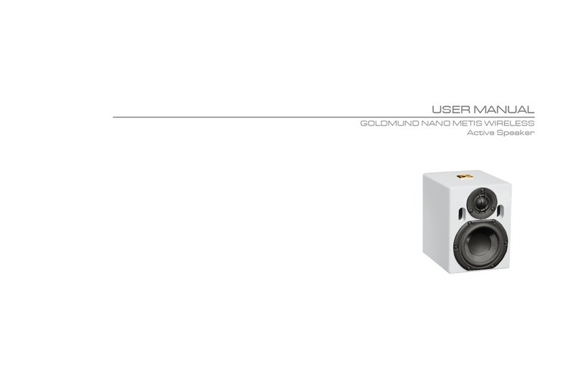 Goldmund NANO METIS user manual
