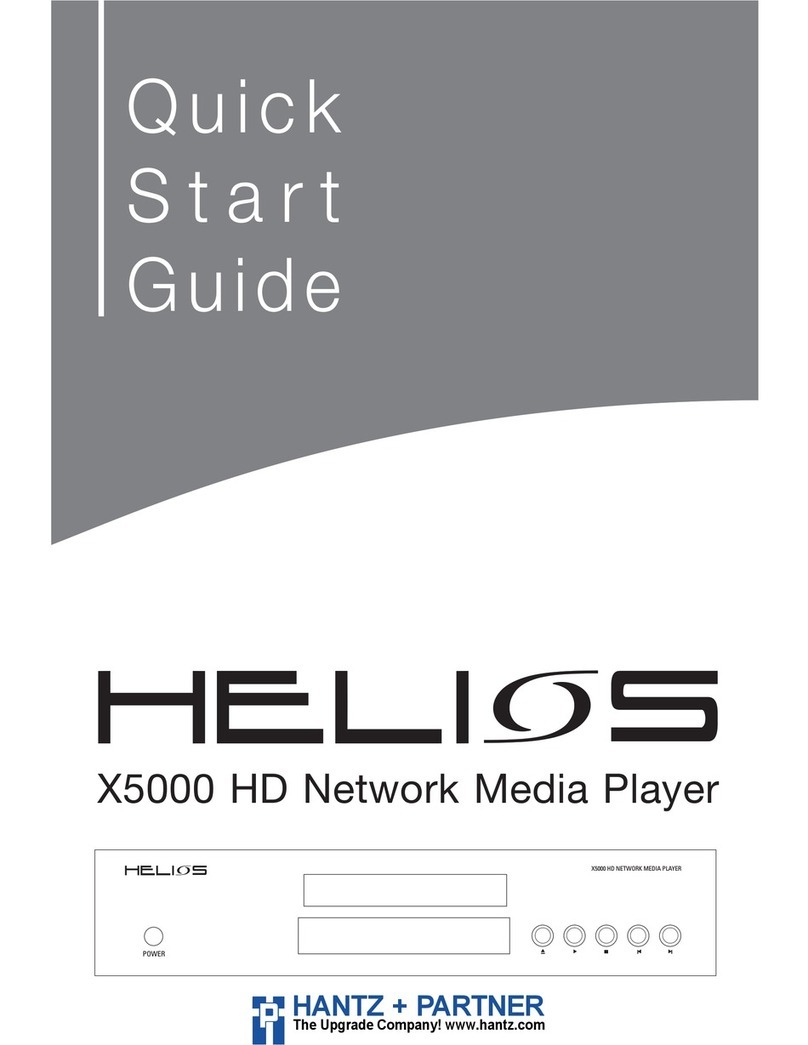 Helios Helios X5000 HD quick start guide
