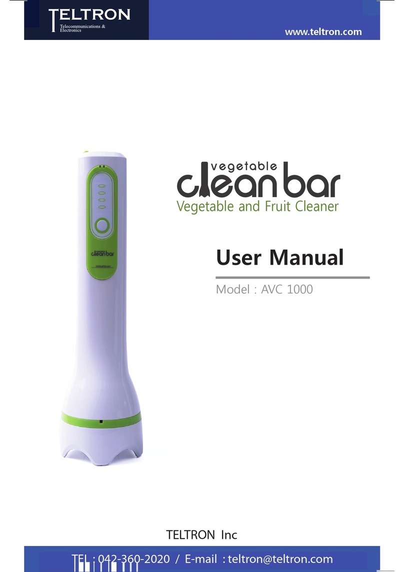 TELTRON CleanBar AVC 1000 user manual