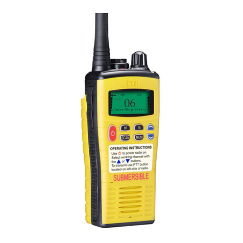 Entel HT649 LCD GMDSS user guide