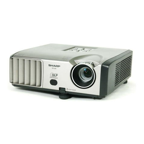 Sharp XR-30S - SVGA DLP Projector User manual