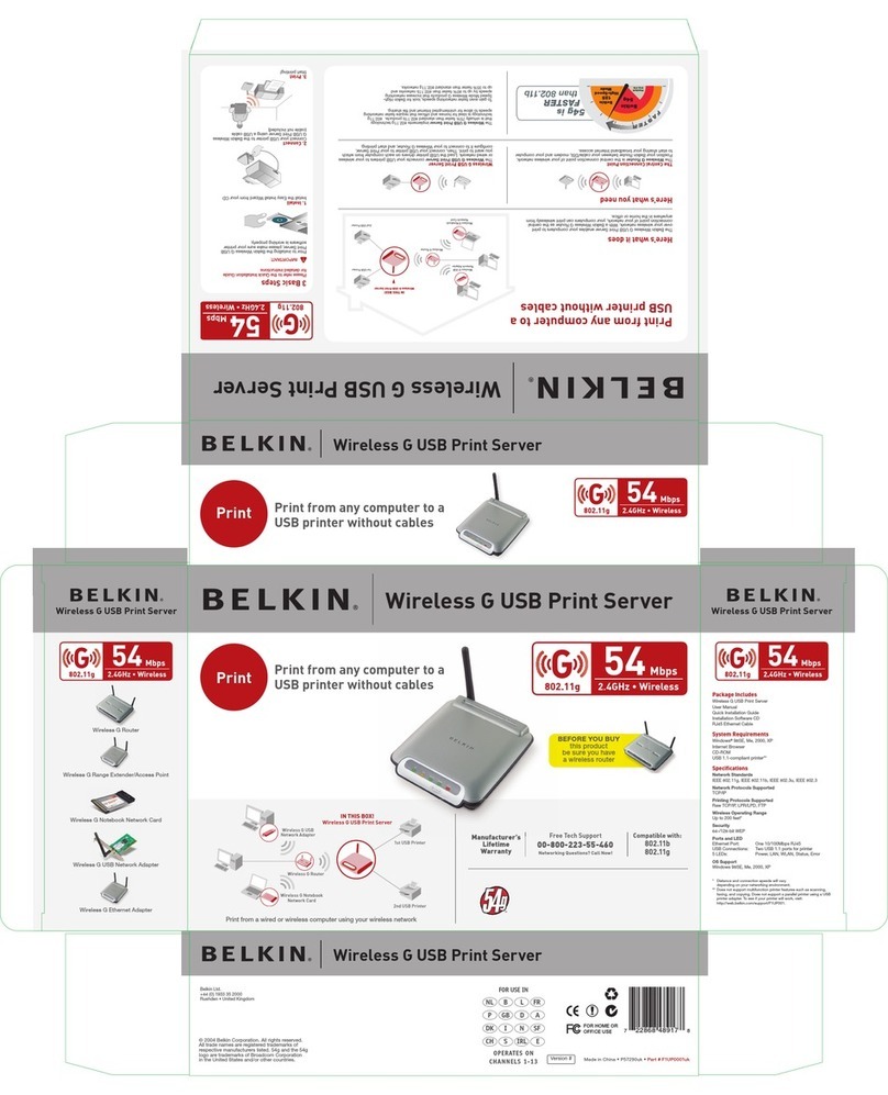 Belkin F1UP0001uk Basic guide