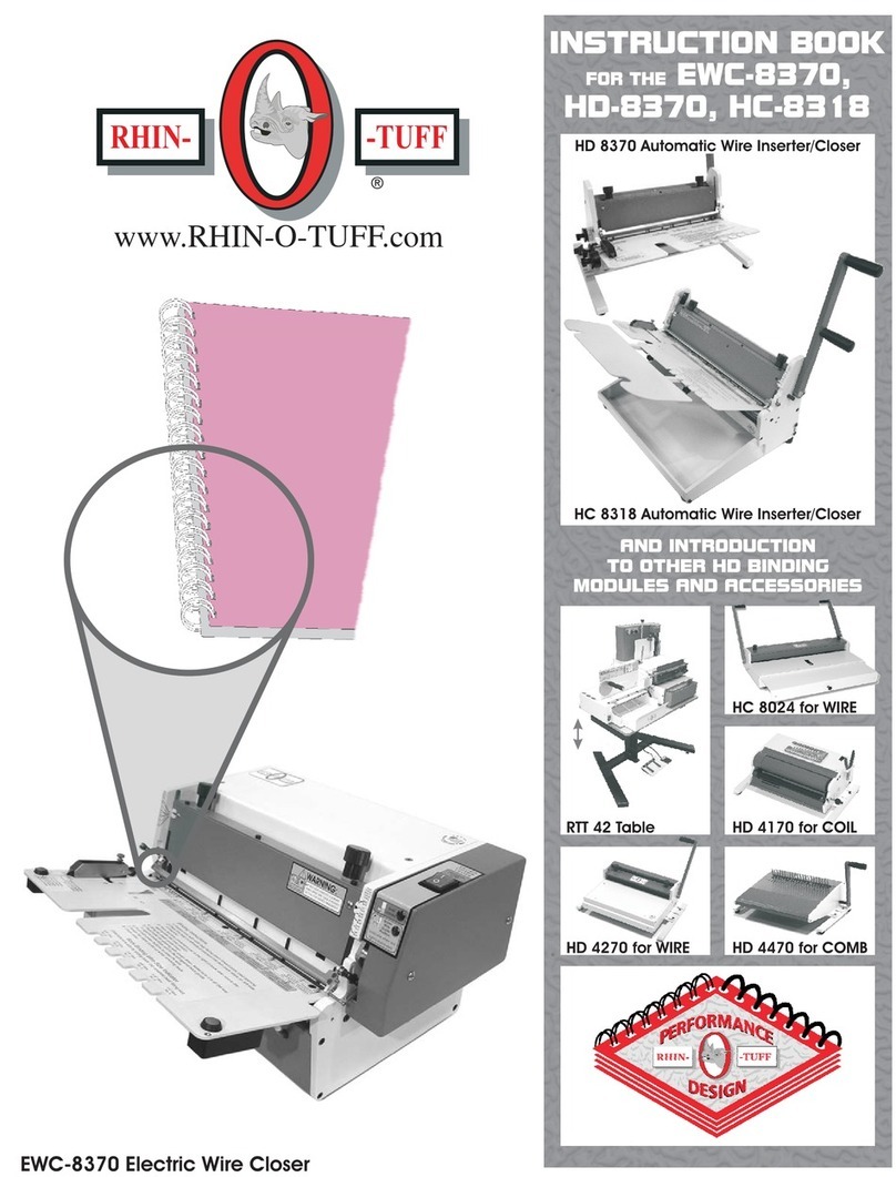 Rhin-O-Tuff EWC-8370 User manual