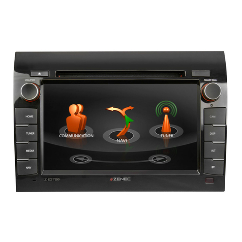 ZENEC Z-E3726 Instruction manual