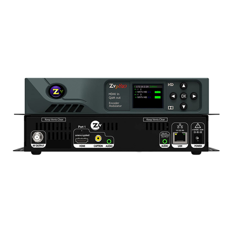 ZeeVee ZvPro820i Configuration guide