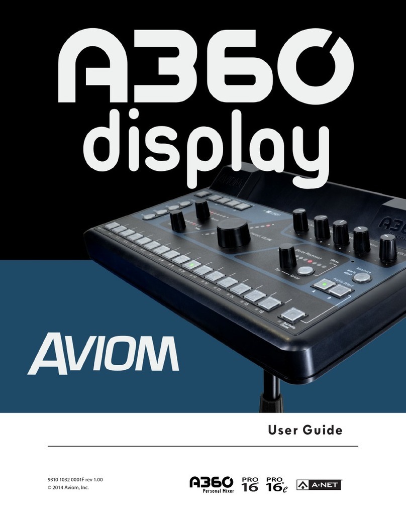 Aviom A360 user guide