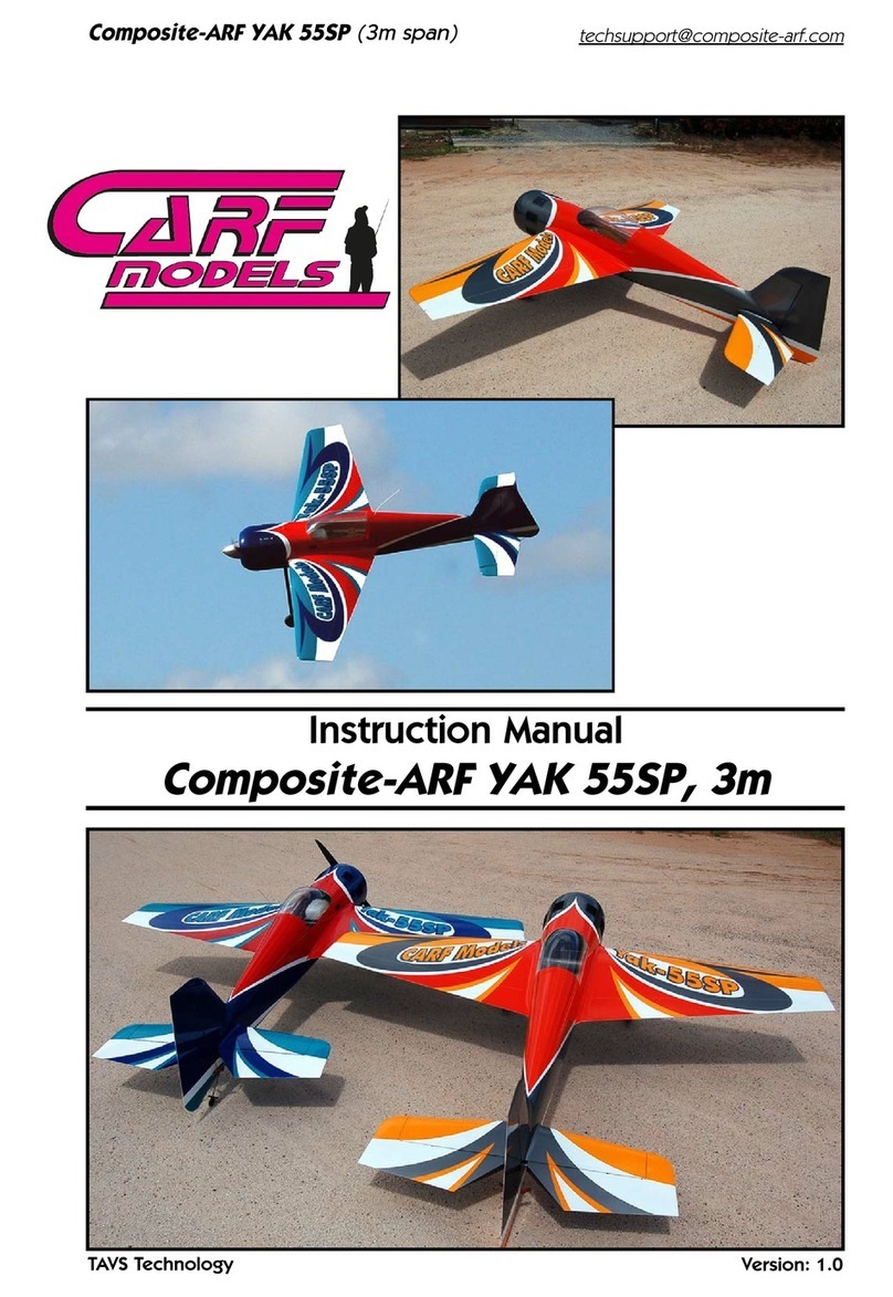 Carf-Models Composite-ARF YAK 55SP instruction manual