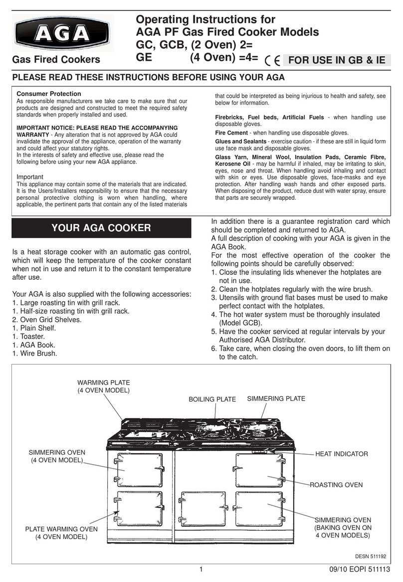 AGA GC User manual