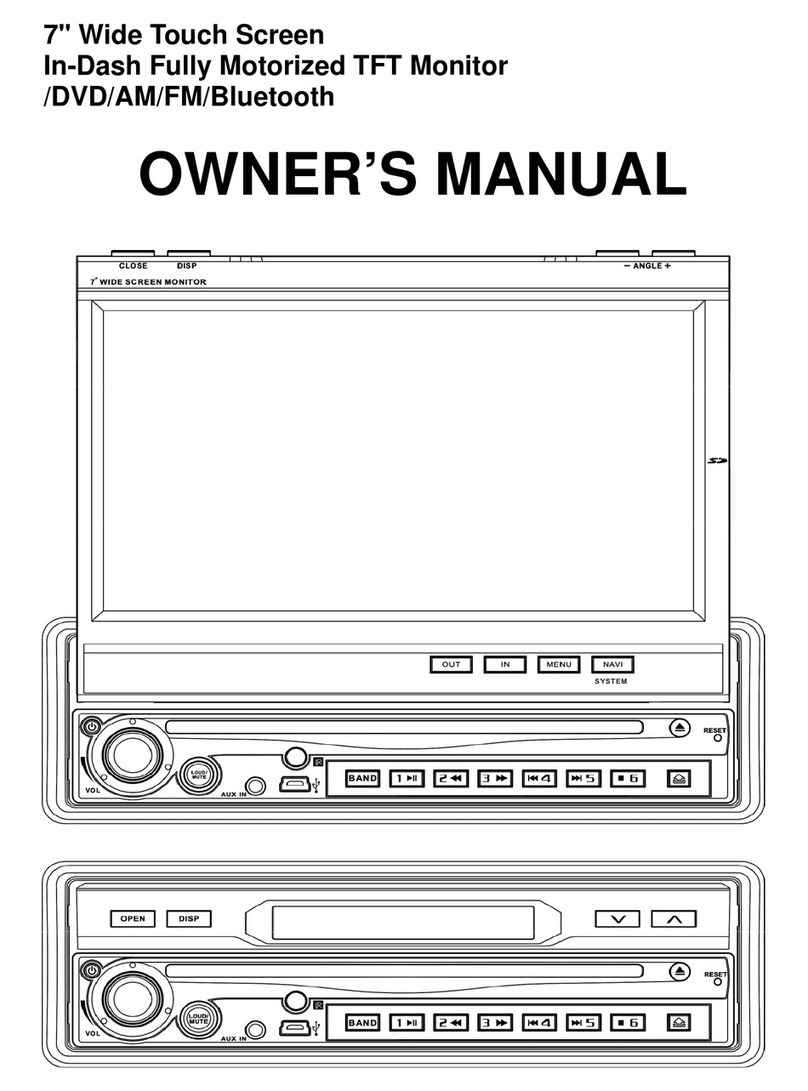 Fahrenheit Technologies TID-894NRBT owner's guide Fahrenheit Technologies TID-894NRBT owner's guide