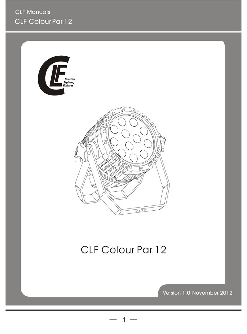 CLF Colour Par 12 manual