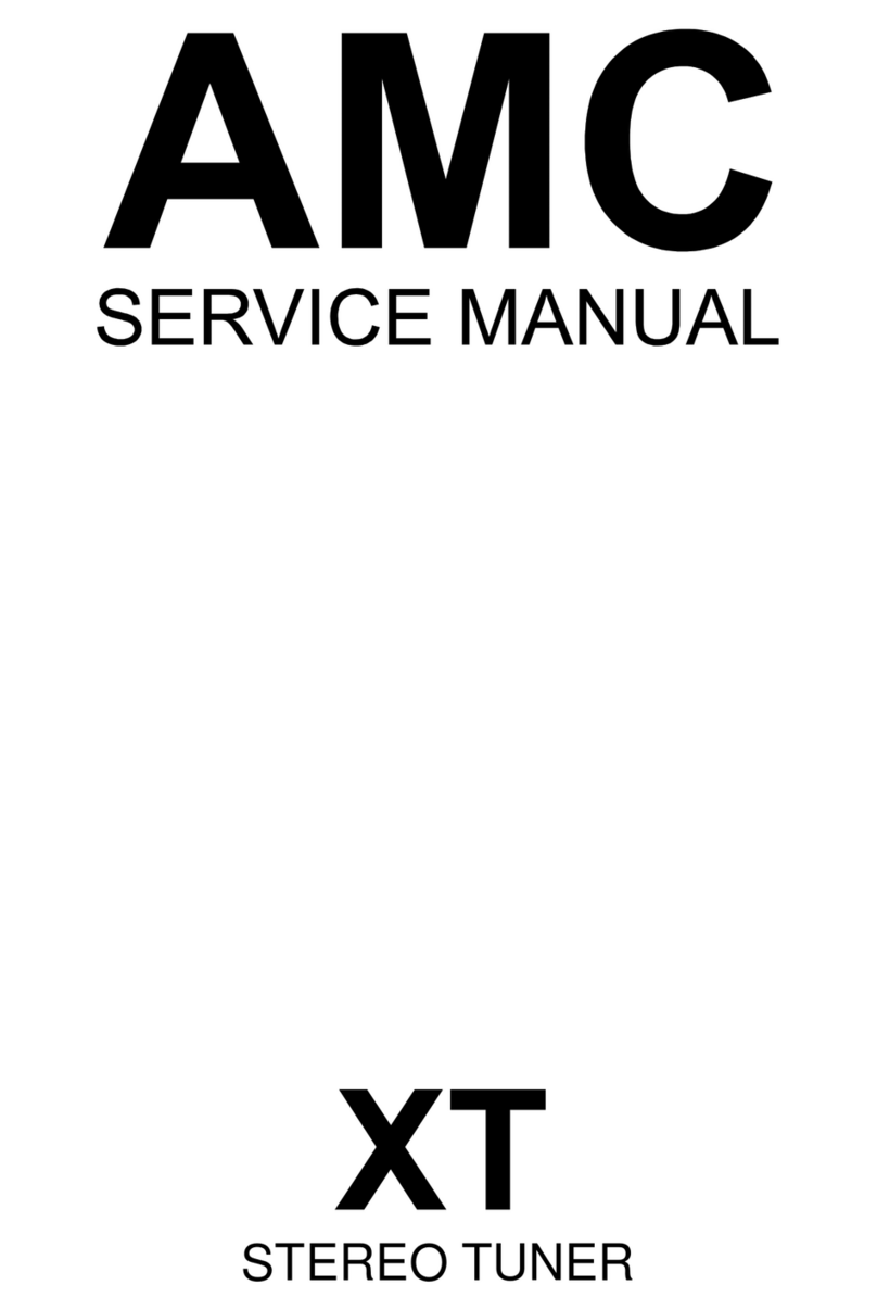 AMC XT User manual