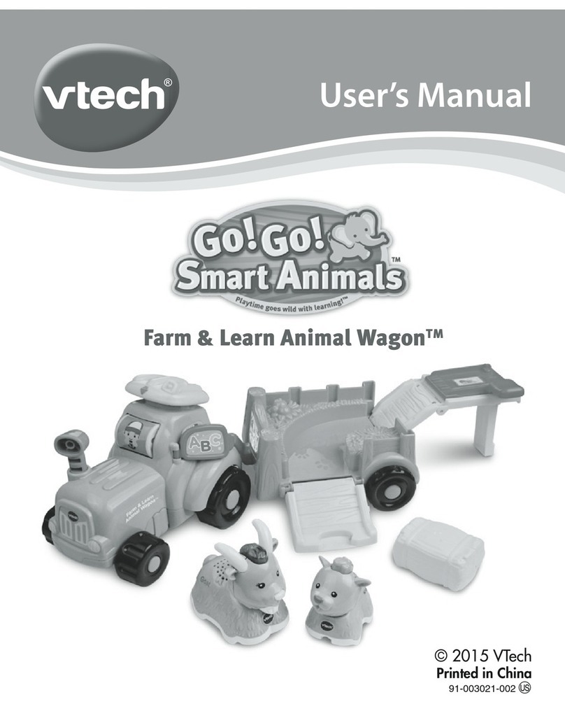 V-tech Farm & Learn Animal Wagon User manual