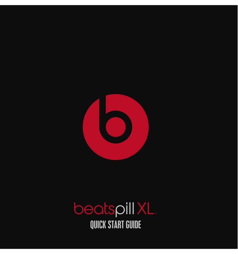 Beats PillXL quick start guide