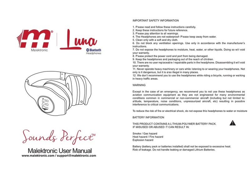 Malektronic Luna user manual