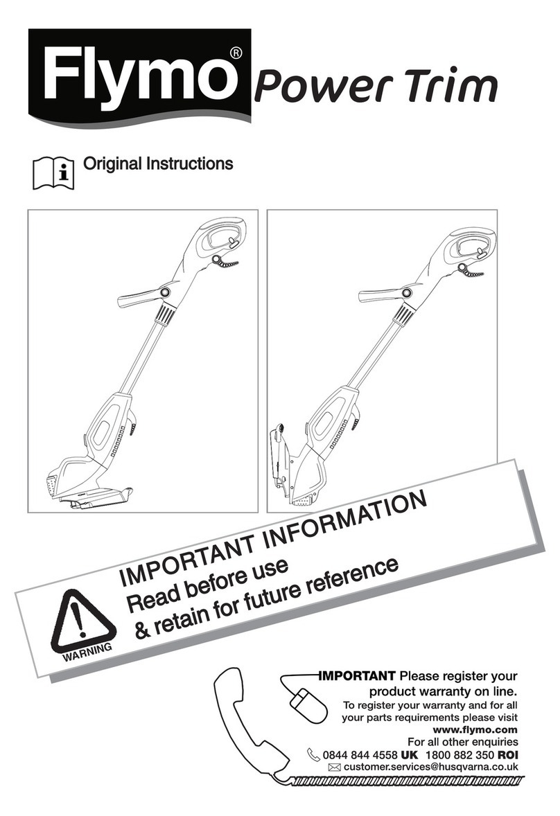 Flymo Power Trim SET250 User manual