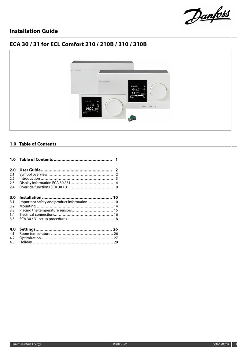 Danfoss ECA 30 installation guide