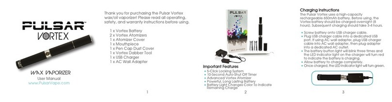 Pulsar VORTEX User manual