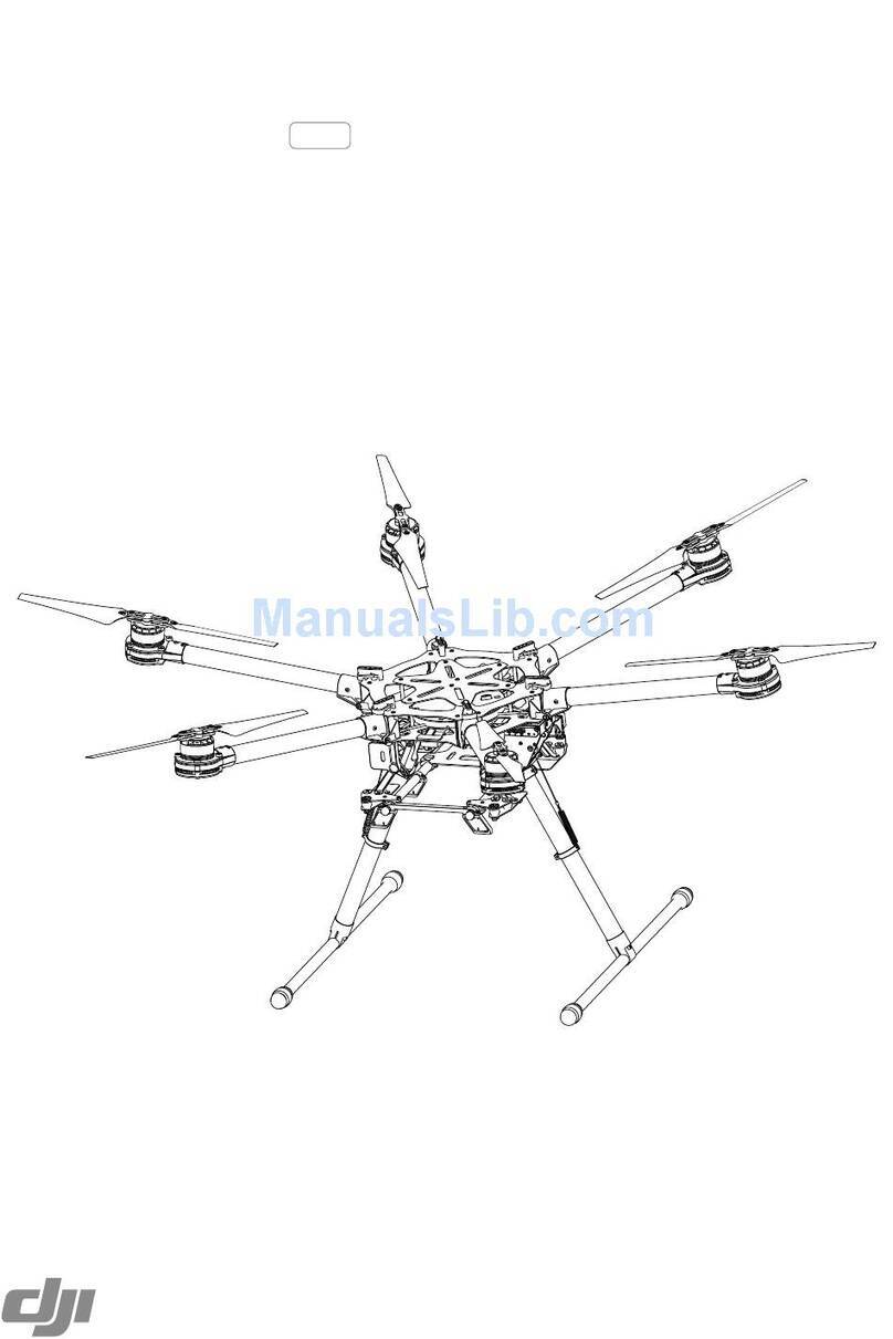 dji spreading wings s900 User manual