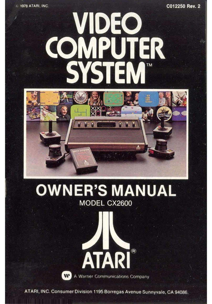 Atari CX2600 owner's manual Atari CX2600 owner's manual