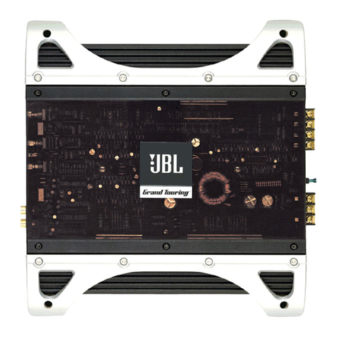 JBL GTO 75.2 User manual