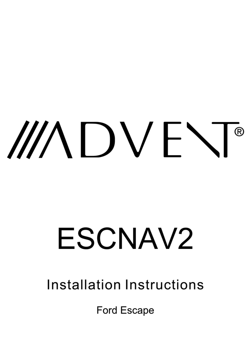 Advent ESCNAV2 User manual Advent ESCNAV2 User manual