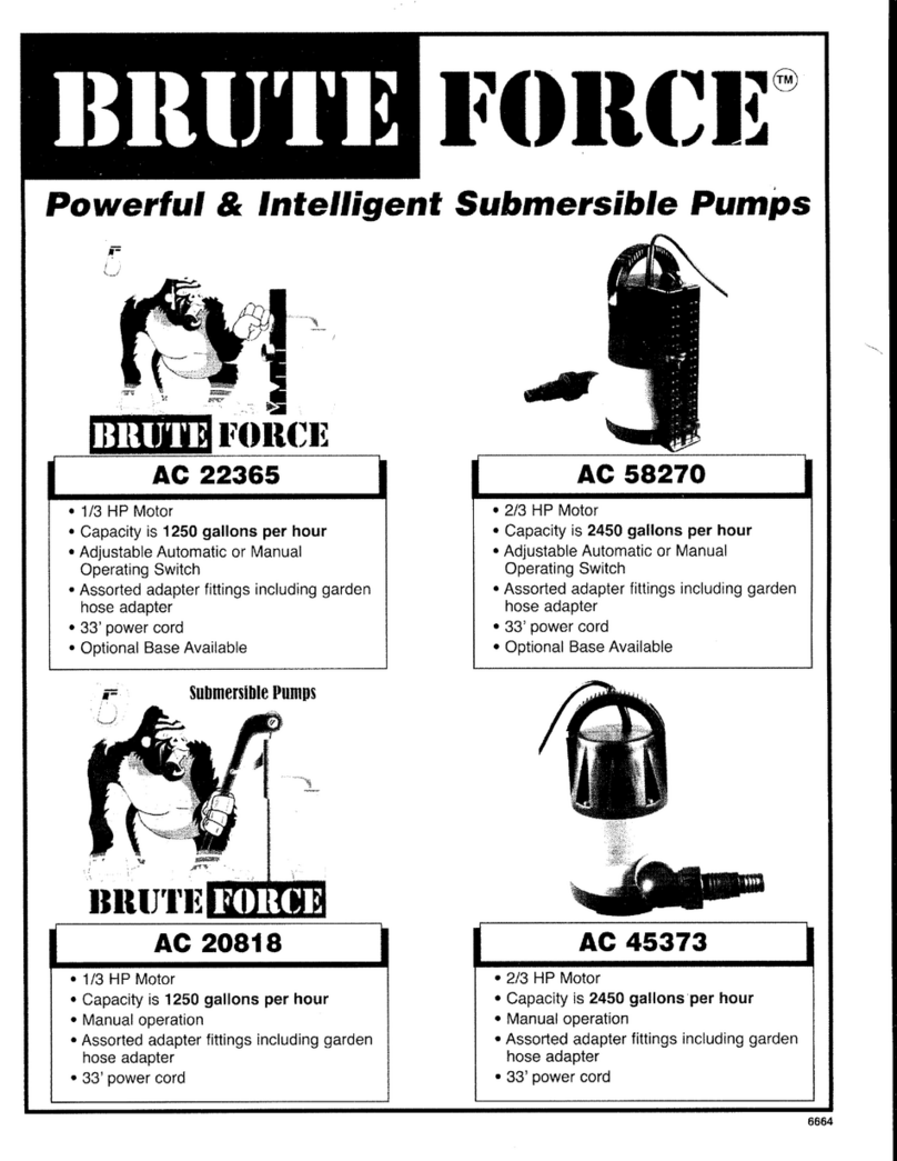 Brute Force AC 22365 instruction manual
