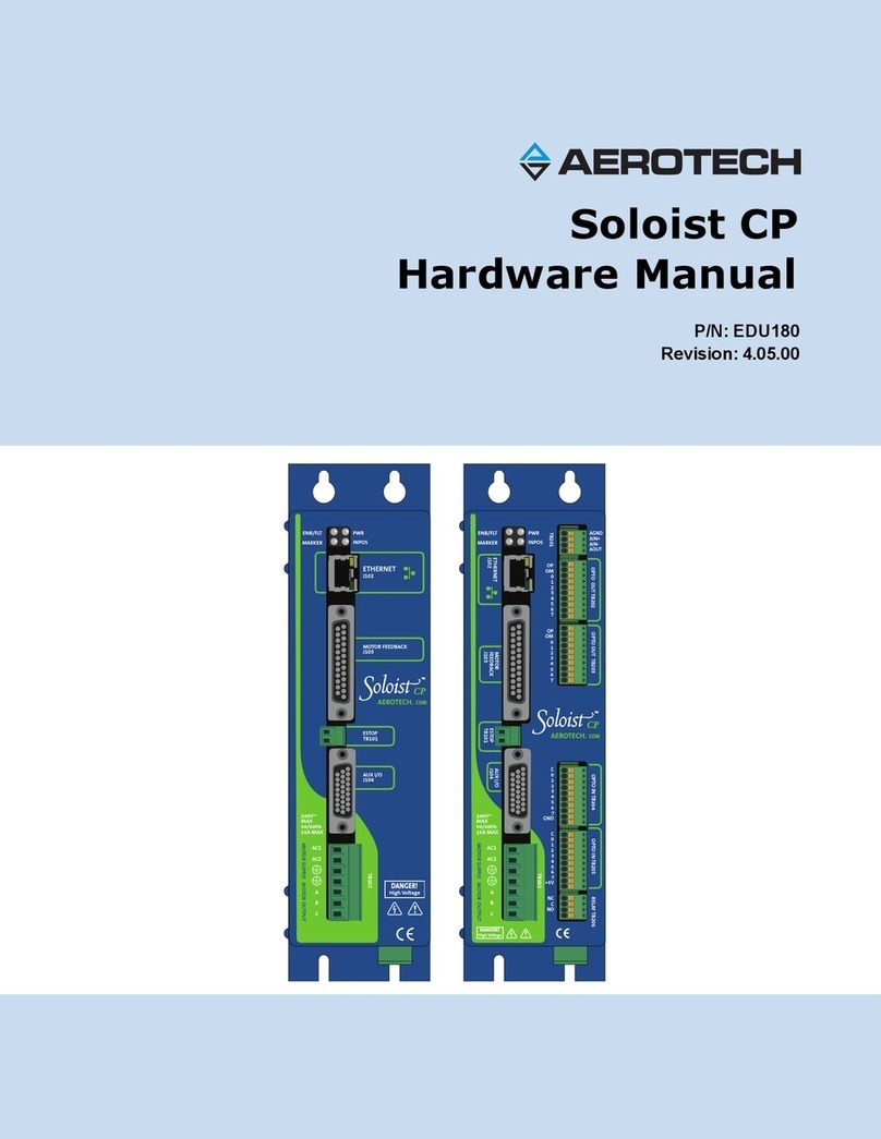 Aerotech Soloist CP User manual