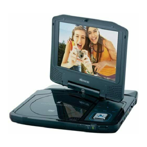 Memorex MVDP1078 - DVD Player - 7 User manual