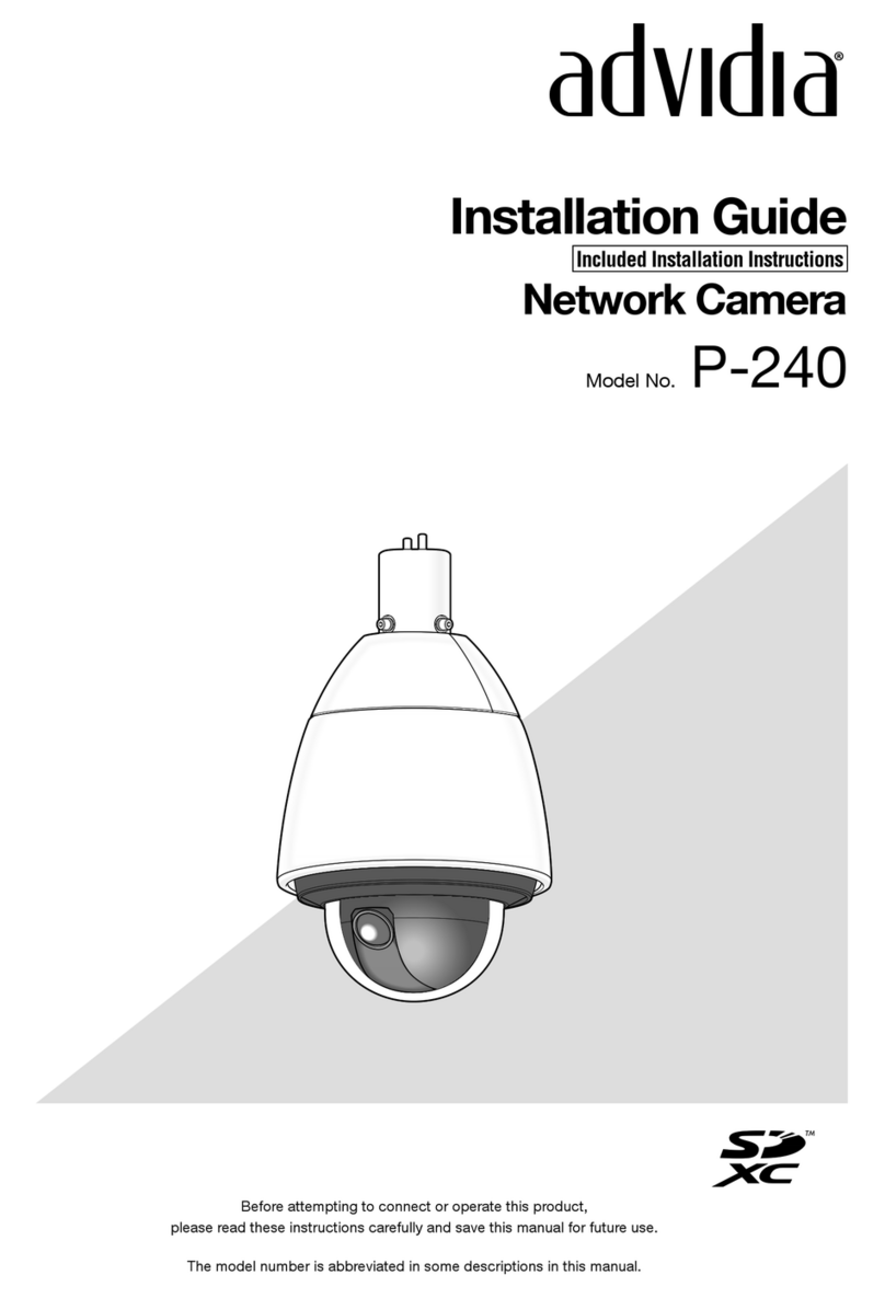 advidia P-240 User manual