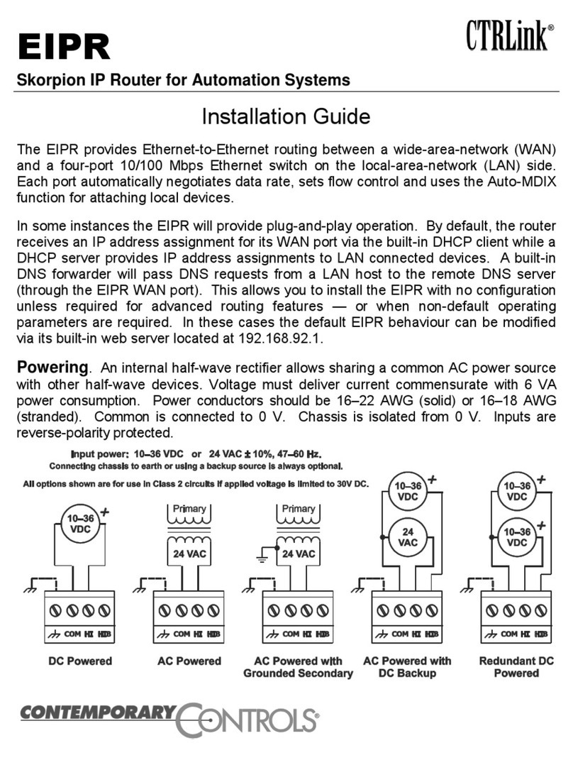 CTRLink EIPR installation guide